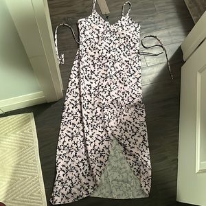 Wrap around summer dress